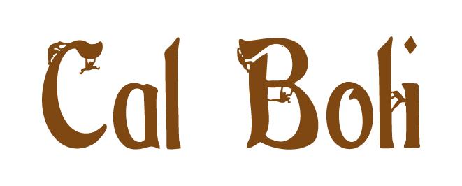 Logotipo a color marrón de Cal Boli.
